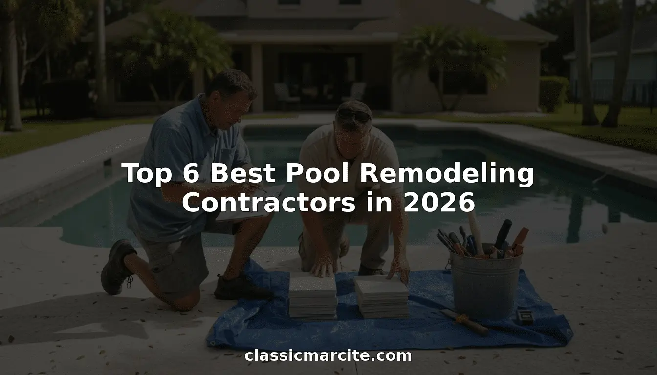 Top 6 Best Pool Remodeling Contractors in 2026