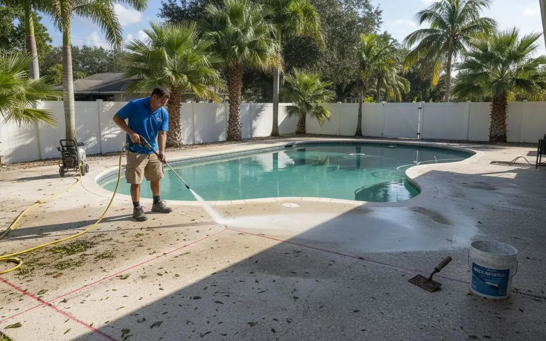 Why Deck Resurfacing Matters for Florida Pools