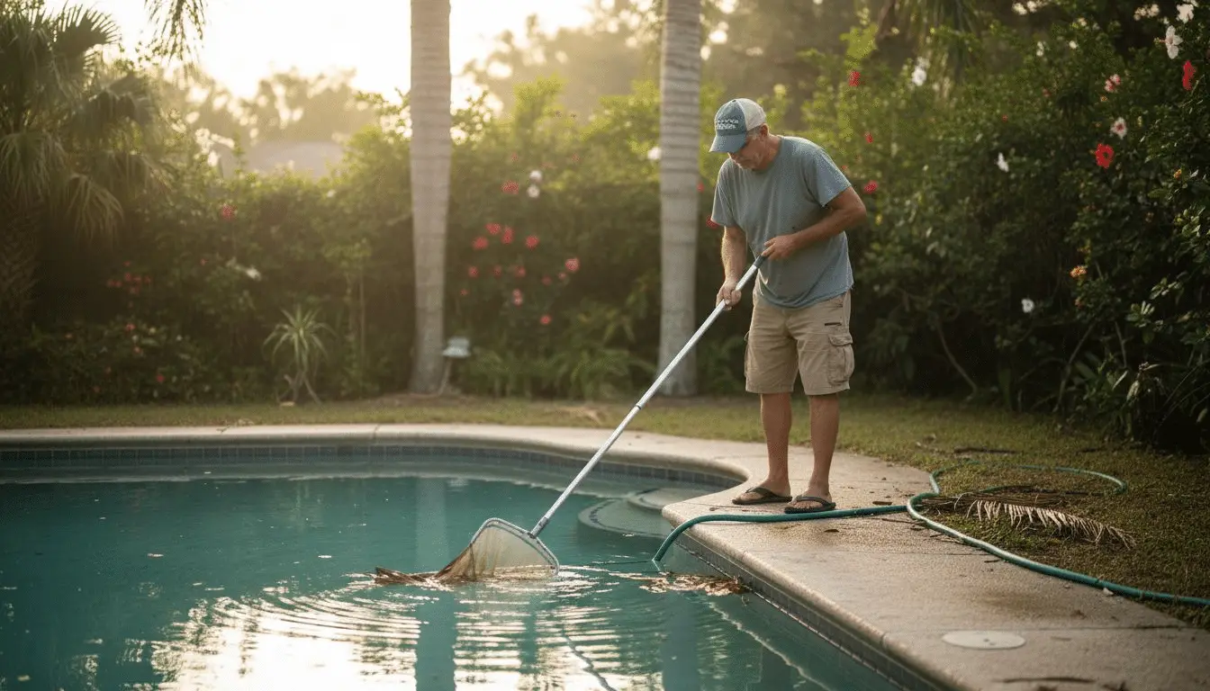 Pool Maintenance in Florida: Cut Chlorine Use by 2.5x