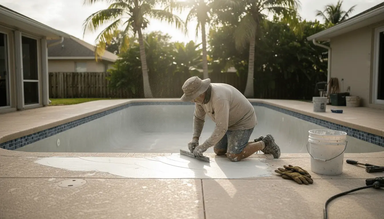 Why upgrade pool surfaces: Durability up 25 years