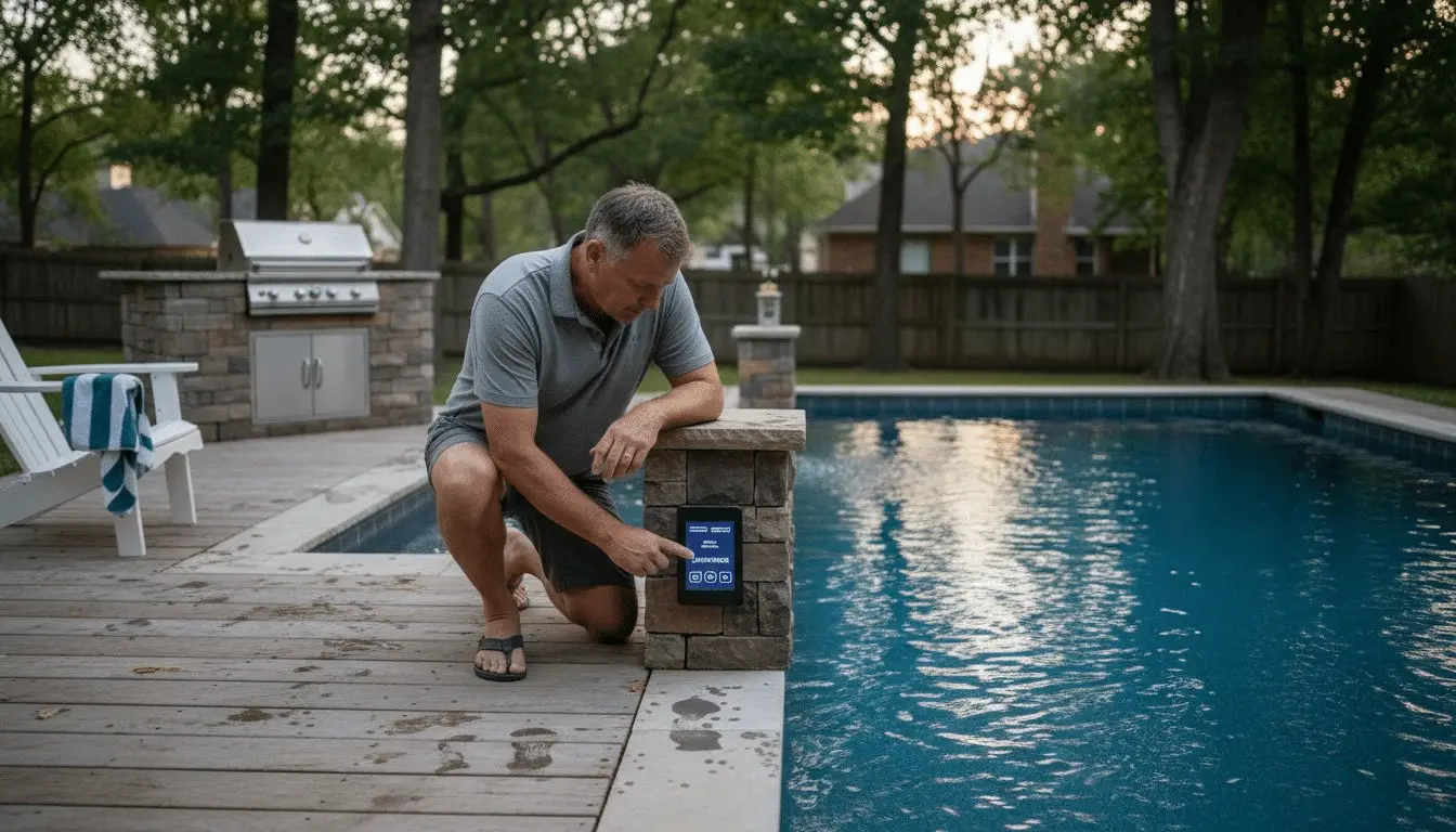 Pool lighting in renovation: boost safety and ambiance