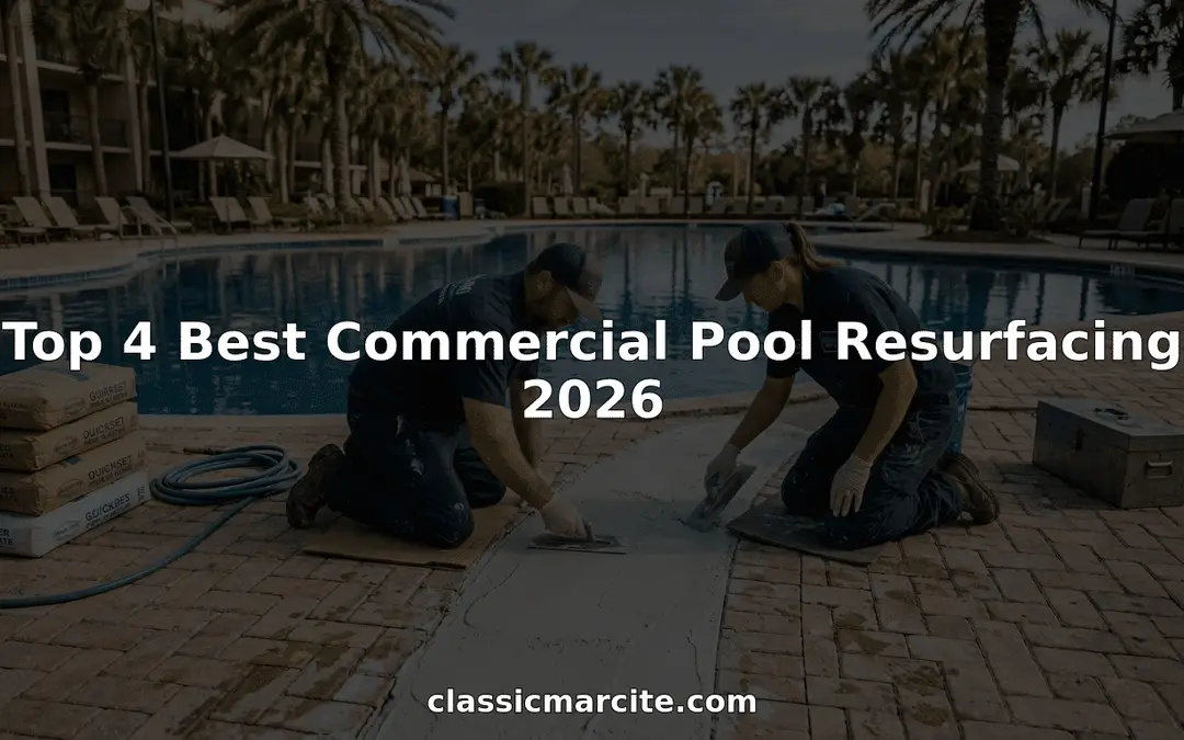 Top 4 Best Commercial Pool Resurfacing 2026