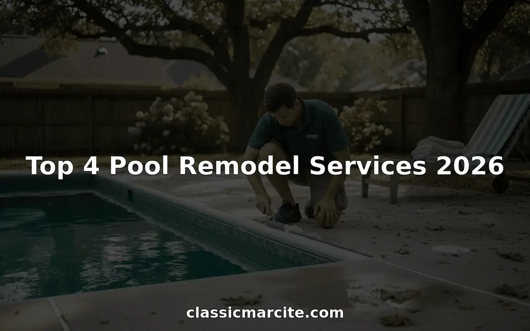 Top 4 Pool Remodel Services 2026