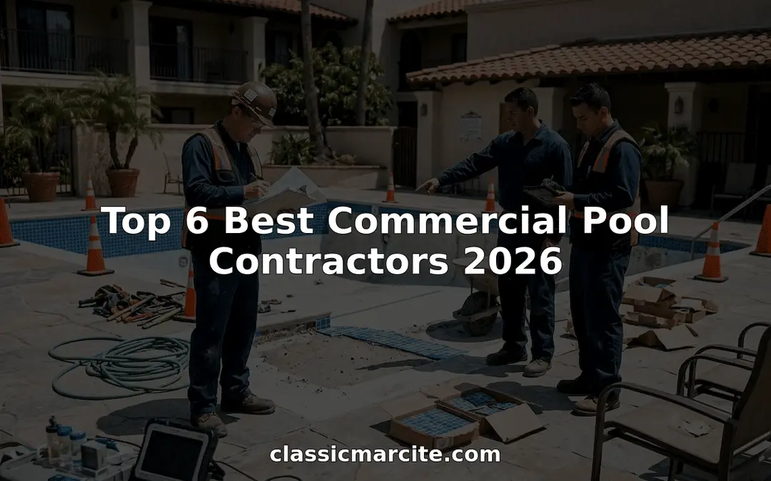 Top 6 Best Commercial Pool Contractors 2026