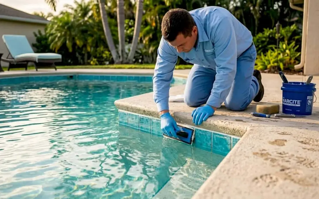 What is pool tile grout? Florida homeowner’s guide to lasting beauty