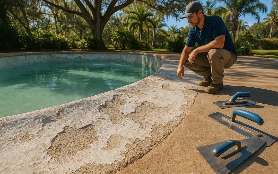 Why Is My Pool Plaster Peeling? Causes, Types of Damage, and How to Fix It