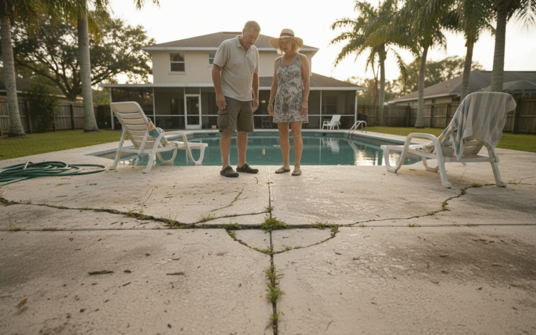 Pool Deck Cracking: How It Impacts Florida Homes
