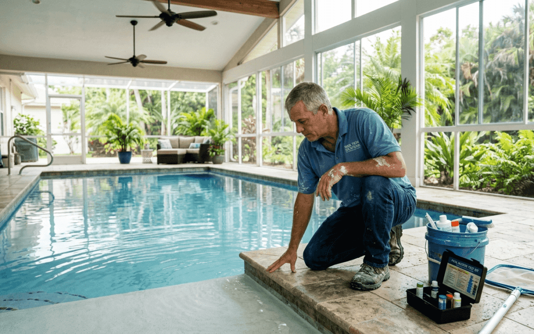 Interior pool finishes for Florida indoor pools in 2026