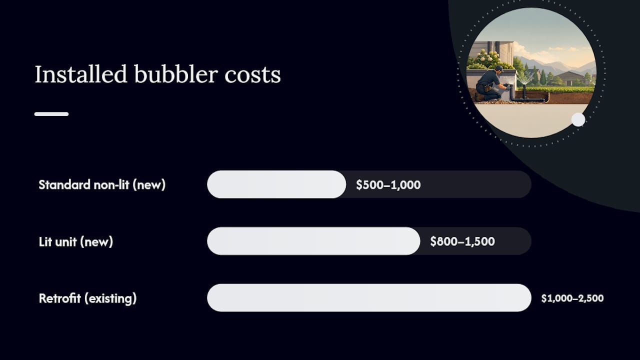 What Do Pool Bubblers Cost Installed? — overview diagram