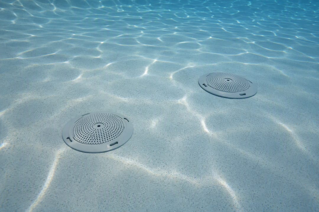 Two separated anti-vortex pool suction covers