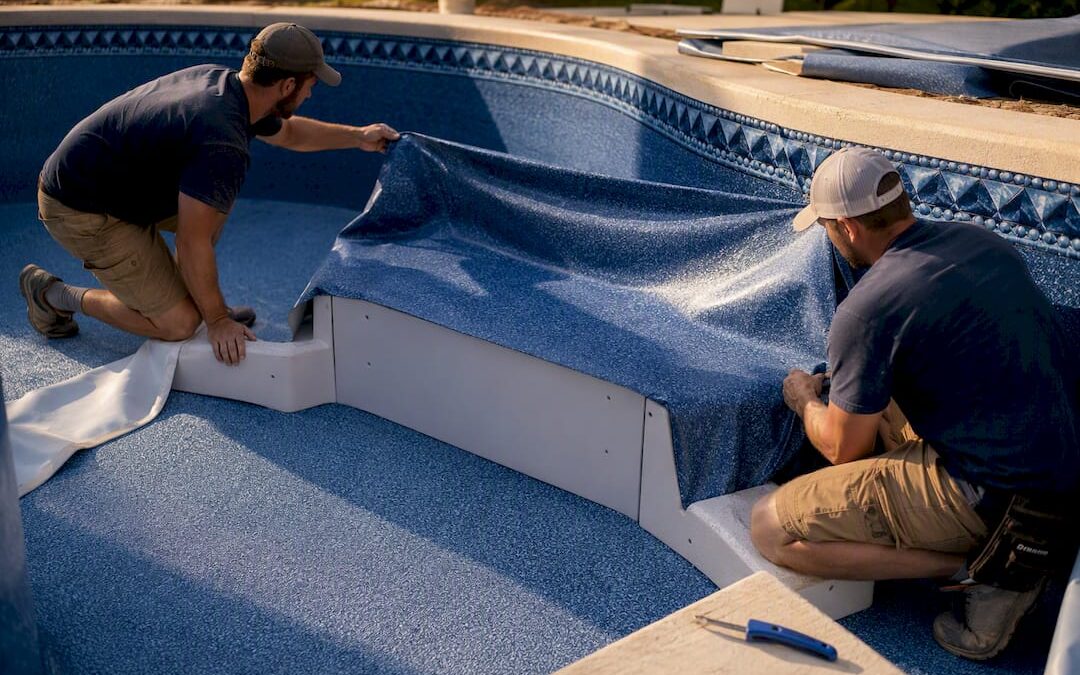 Add a Bench to a Vinyl Liner Pool: 3 Ways and When to Replace the Liner